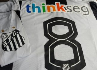 thinkseg divulga sua marca junto ao time do Santos pela Copa Brasil
