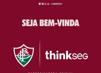 thinkseg estampa sua marca na camisa do Fluminense
