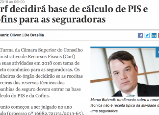 Carf decide se receitas financeiras das reservas técnicas serão tributadas por PIS e Cofins
