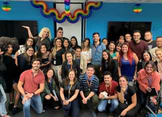 AIG promove ação social em prol da conscientização do mês internacional do Orgulho LGBT AIG diversidade LGTB