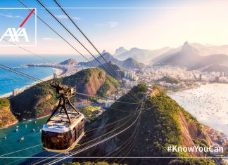AXA do Brasil é a seguradora do Bondinho Pão de Açúcar do Rio de Janeiro