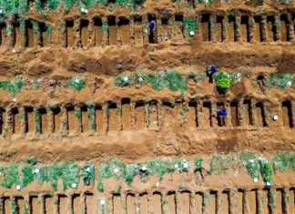Apenas seis catástrofes naturais nos últimos 50 anos superam o número de vítimas do Covid-19