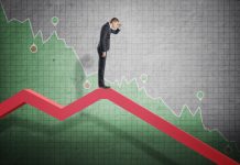 Ações de seguradoras americanas recuam com crise bancária queda do pin