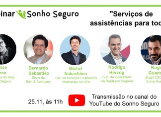 Webinar Sonho Seguro: “Serviços de assistências para todos”