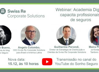 NOVA DATA Webinar Swiss Re Corporate Solutions: Academia Digital capacita profissionais de seguros