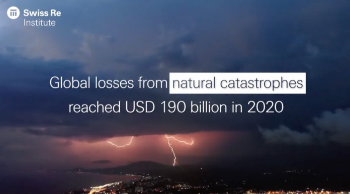 Swiss Re perdas catastrofes 2020