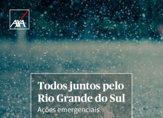AXA no Brasil se mobiliza pelo RS