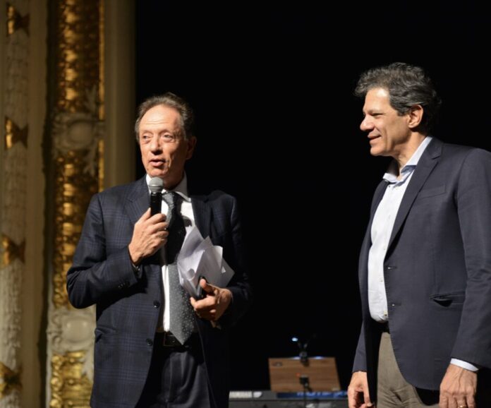 Fernando Haddad e Ernesto Tzirulik