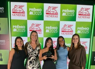 Generali Brasil é destaque do Prêmio Reclame Aqui 2025 e fica entre as melhores empresas do país